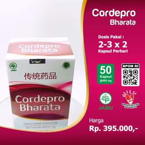 CORDEPRO BHARATA OBAT HERBAL AMPUH SEMBUHKAN PENYAKIT PARU ASMA BATUK DARAH TBC PARU PARU BASAH BRONKITIS INFEKSI PARU 100% ORIGINAL DAN AMPUH
