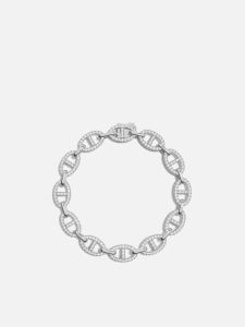 White Link Chain Bracelet