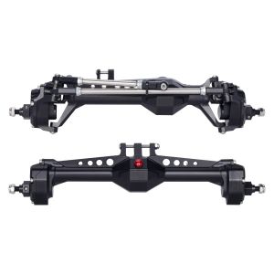 Bộ Trục Cầu Trước & Sau Bằng Nhôm Cường Độ Cao Gia Công CNC Dành Cho Xe RC Crawler Vanquish VS4-10 Tỷ Lệ 1/10 Tương Thích Với Phụ Tùng Axial