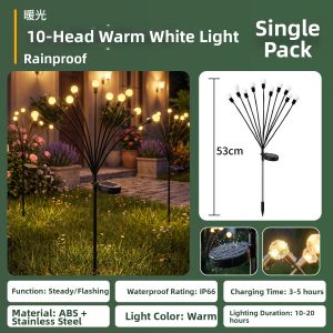 BEAUTY IN THE LIGHT | Waterproof Garden Landscape Solar Light