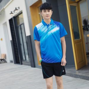 HUMG FENG | Quick-dry Breathable Sport Set for Summer Short-sleeve