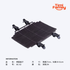 Japanese Timifamily Car Basket Cover Plastic Nylon Japanese-Style Tough Retractable Lengthened Net Cover Bicycle Basket