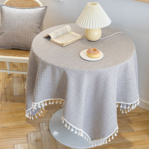 Elegant round Rectangle Dustproof Tablecloth Snail Shell Design Modern Simple Style Home Fabric Tablecloth from Zhejiang China