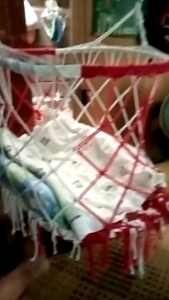 Baby duyan with Metal stand and rope extensioner and swing cloth chair baby swingcrib cradles handmade