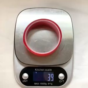 Đỏ 1M - 1 Cuộn băng keo nano 2 mặt siêu dính trong suốt đa năng 3M dầy 1mm rộng 3cm - dài 1 mét - Shop Út Lớn