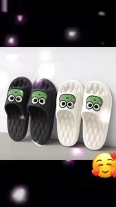 รองเท้าแตะแฟชั่น นุ่มใส่สบายเท้า ลายน่ารัก