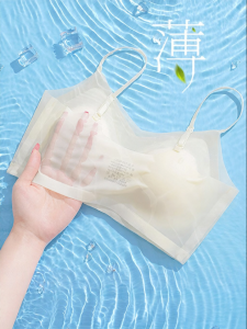 YUNASHA | Pregnancy Support Anti-sag Summer Thin Ice Silk Bra