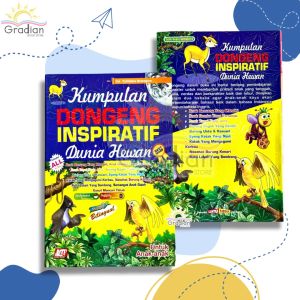 Buku Kumpulan Dongeng Inspiratif Dunia Hewan Isi 10 Judul Cerita | Full Colour