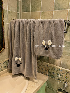 Bộ Khăn Tắm Dễ Thương Ba Mảnh Cho Phụ Nữ Dùng Tại Nhà Khăn Thấm Nhanh Mềm Mại Khô Nhanh Khăn Quấn Cho Học Sinh Ký Túc Xá