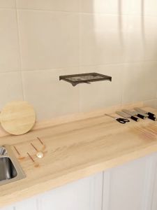 GSlife💥3 Seconds Install💥 2/3 Layers Dish Drying Rack Rak Pinggan Mangkuk Rustproof Dish Drainer with Pan & Pot lids Rack Kitchen Counter Cutting Board Holder Cup Rack Stainless Steel Dish Rack For Kitchen Counter Over The Sink