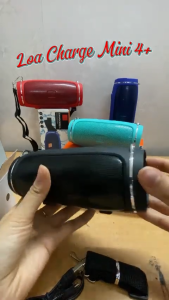 ( Tặng Kèm Dây Đeo Cao Cấp ) Loa Bluetooth Charge 4 Mini Plus Âm Siêu Trầm Pin Trâu Bass Hay Dễ Dàng Sử Dụng Mọi Lúc Mọi Nơi - Lỗi 1 đổi 1