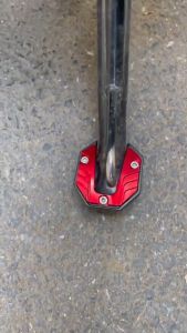 Universal Scooter Motorcycle Bike Kickstand Extender Foot Side StandExtension Pad Support Plate Anti-skid Enlarge