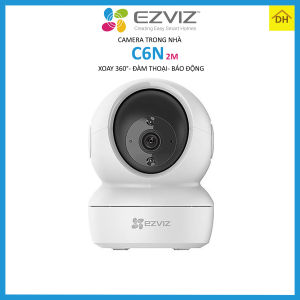 COMBO 2 Camera EZVIZ C6N 2M 1080p Xoay 360 Độ- Đàm Thoại 2 Chiều- Báo Động Chống Trộm- Wifi Trong Nhà Chính Hãng EZVIZ