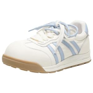 Josiny | Yellow Retro Sport Soft Sole Womens Derby Shoes