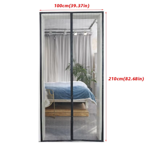 Anti-Mosquito Net Summer Automatic Closing Magnetic Mosquito Net Invisible Door Mesh Anti Bug Fly Partition Curtain Magic Mesh