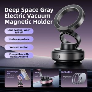 HELLOLEIBOO | Navigation Compatible Magnetic Fast Charging Car Mount Wireless Charger