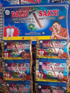 kapsul herbal sakit gigi palu sakti 100% original  super ampuh obat sakit gigi dan sakit kepala 20 sacher