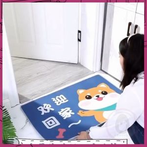 พรมเช็คเท้า พรมปูพื้น 60*40 ห้องน้ำ ห้องครัว ราคาถูก พรมเช็คเท้า สินค้าพร้อม