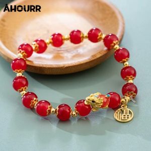 Colorful Crystal Beaded Bracelet for Women Girl Bohemian Daisy Pendant Sisters Girlfriends Student Bracelet Party Jewelry Gift