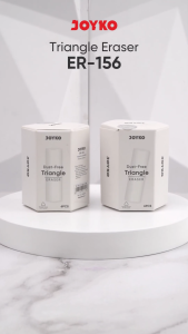 Penghapus JOYKO Eraser ER-156 Triangle Eraser 1 Set Isi 6 Pcs