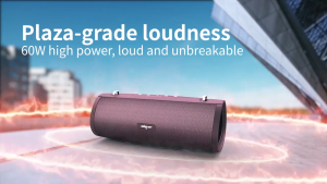 [Local in Stock]Zealot S38 20W Wireless Speaker with Shoulder Strap Portable Subwoofer Speaker. Suitable for Family Car Outdoor Camping