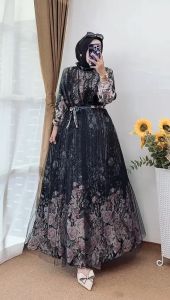 Gamis Syari Jumbo & Dress Pesta Kondangan Wanita Modern
