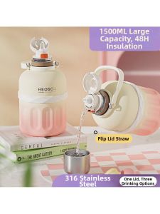 Stainless Steel Large Capacity Vacuum Cup 316