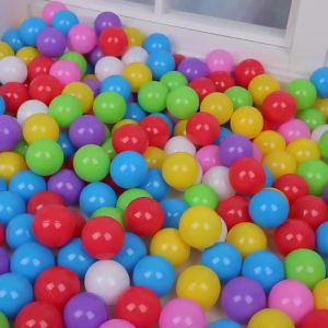 Eco-Friendly Colorful Ball Soft Plastic Pool Ball Funny Baby Kid Swim Pit Toy Thicken Balls Play House Outdoors Tents Kids Toys