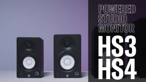Yamaha HS3 High-Quality Compact Powered Studio Monitors