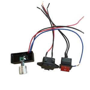 Chiết áp 12v bộ điều chỉnh tốc độ moto mini công tắc chân sạc Phụ kiện bình bơm phun xịt thuốc sâu loại 1
