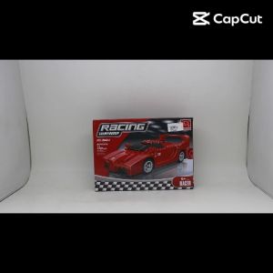 KEYIXING 170 Pcs Racing Championship Bricks Red Sports Car Building Blocks Toy  (15206) | Raion