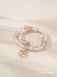 3COLOUR·S | Luxury Elegant Double Layer Crystal Pearl Bracelet