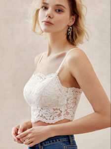 Anti-Exposure Beautiful Back Bra Padded Camisole