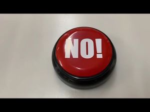 Yes Button and No Button with Sound Answer Buzzers Set for Game Show
