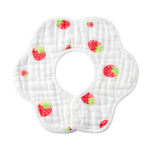 Baby Pure Cotton Newborn Bib Neck Saliva Towel Waterproof Spit Bib Pinny Male and Female Baby Autumn and Winter Thick