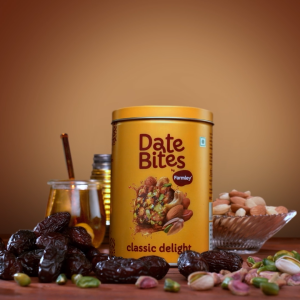 Farmley Date Bites Protein Snack - Classic Delight 20g - On-the-go Healthy Snack All Natural Gluten Free No Added Sugar Dry Fruit & Nuts