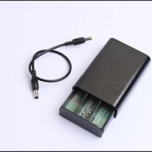 3*18650 UPS Uninterruptible Power Supply Enclosure DC12V Equal Potential Optical Modem Router Mobile Power Bank Housing