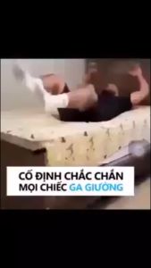 Bộ 4 Kẹp giữ cố định Ga Giường Drap Chống Xê Dịch. Kẹp drap góc 3 chấu