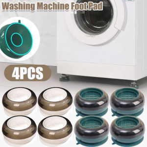 4 miếng đệm chống sốc cho máy giặt giá đỡ giảm xóc hỗ trợ tủ lạnh thông dụng chống trượt chân cao su đồ nội thất