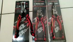 Tang gunting Potong besi Kombinasi Multifungsi 8-9 inch tang lancip tang jepit dan tang potong multifungsi tang kupas kabel YUKIDO JAPAN TECHNOLOGY