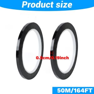 Black Insulation Flame Retardant Matt Blackout High Temperature Resistant Tape PI Film Polyimide Film Line Wrapping