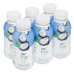 THÙNG NƯỚC UỐNG SỮA TRÁI CÂY VIỆT QUẤT TỰ NHIÊN – TH TRUE JUICE MILK 300ml ( 24chai x 300ml )
