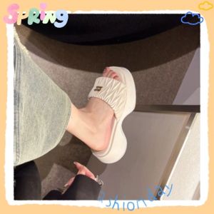 LHS Shoes ✨ รองเท้าแตะส้นตึก รองเท้าแตะเสริมส้นแฟชั่นผู้หญิง พื้นนิ่มใส่สบายเท้า ลูกค้าไม่พลาด ❤️