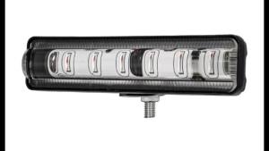 18W LED Forklift Safety Warming Light 6-LED Red Hazard Light Bar Reversing Lamp for Trucks Excavators Industrial Equipment