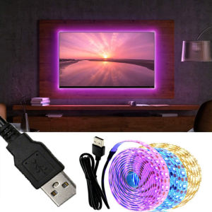 1M/3M/5M 5V Raya LED Strip Ligh USB TV Backlight Stair Cabinet Lamp Bedroom Light Room Decoration