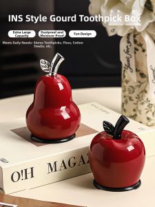 RORK | Creative New Year Decor Dustproof Toothpick Box