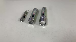 Đèn Pin LED Siêu Sáng 30W Với Đèn Bên Nhiều Màu Và Nam Châm Mạnh Sạc USB Chống Nước Dùng Cho Ngoài Trời