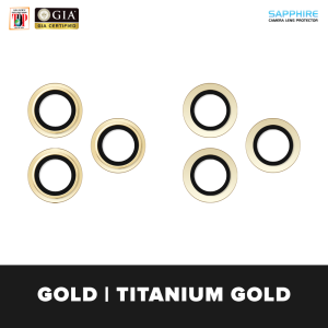 MOSS Sapphire Glass GIA Certified Full Cover Camera Lens Protector for iPhone 17 Air 16 15 14 13 Pro Max Plus