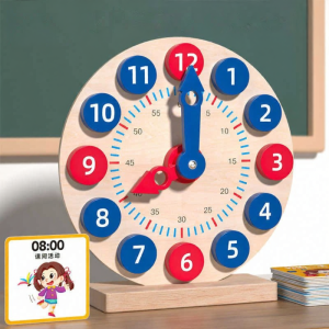 Learning Time Clocks Teaching Aid