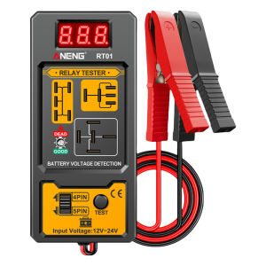 【UEB】 เครื่องวิเคราะห์แรงดันไฟฟ้ารถยนต์ 11-25V สำหรับรีเลย์และแบตเตอรี่รถยนต์ พร้อมไฟ LED